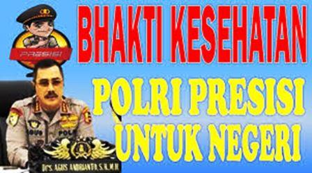 Hadir Ditengah Masyarakat, Polri Gelar Kegiatan Bakti Kesehatan Dan Bakti Sosial Polri Presisi Untuk Negeri