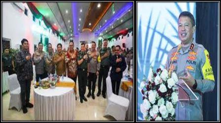 Bersama Unsur Forkopimda Sumut, Polda Sumut Rayakan Natal dan Tahun Baru 2024