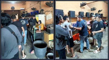 Sat Resnarkoba Polresta Deli Serdang Gerebek Warnet “Eclipse”