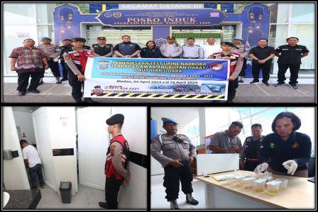 Tingkatkan Keselamatan Pemudik, Polda Sumut Cek Urine Petugas Moda Transportasi