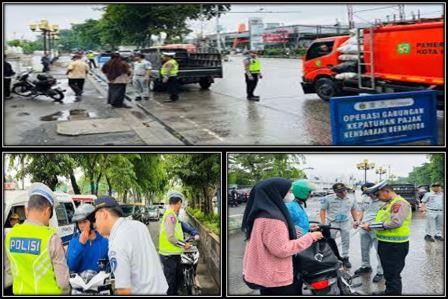 Maksimalkan Pembayaran Pajak Ranmor, Polda Sumut Gelar Operasi Gabungan Kepatuhan