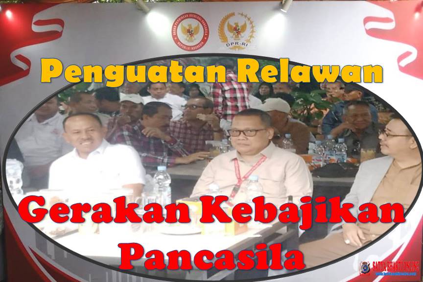 Berkolaborasi dengan BPIP RI, anggota Komisi III DPR RI (Maruli Siahaan) menggelar kegiatan Sosialisasi Penguatan Relawan Gerakan Kebajikan Pancasila
