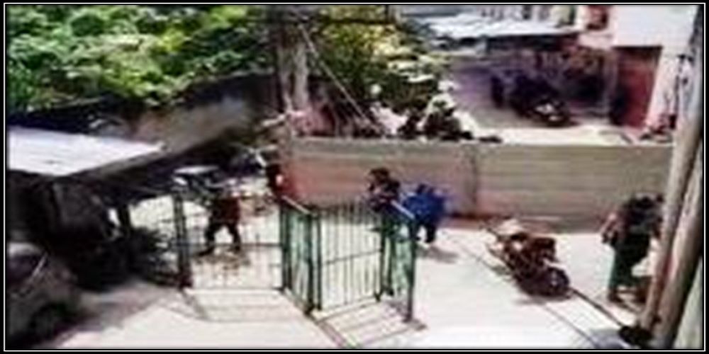 Pengrusakan Pagar Milik Warga Komplek Katamso Square