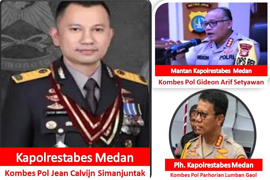 Kombes Pol Jean Calvijn Simanjuntak Jabat Kapolrestabes Medan Gantikan Plh. Kapolrestabes Medan Kombes Parhorian Lumban Gaol