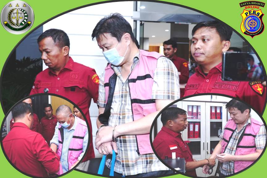 Kejati Sumut Tahan Terduga Koruptor Proyek Pengadaan Smartboard SMP Negeri Se-Kota Tebing Tinggi