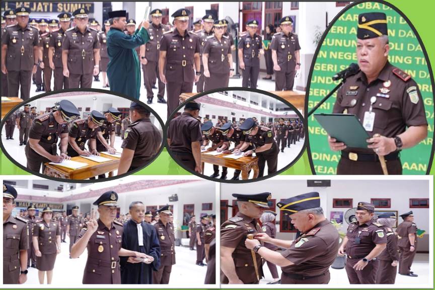 Penyegaran, Wakajati Sumut, 5 Asisten dan 15 Kajari, Barganti