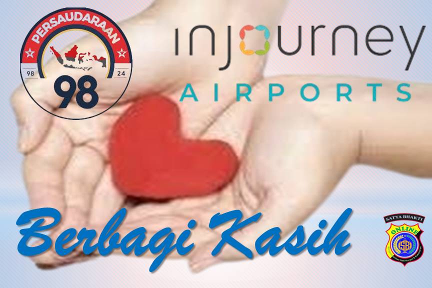 Ringankan Beban Sambut Nataru, InJourney Airports dan Persaudaraan 98 Berbagi Kasih kepada Masyarakat Deli Tua-Deli Serdang