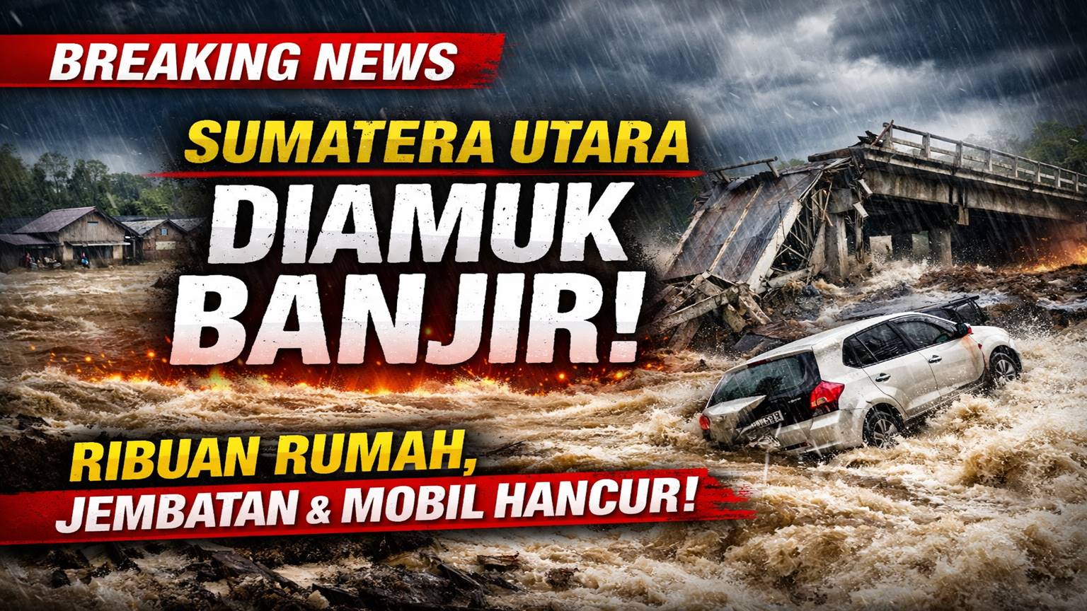 Hingga kini, Sumatera Utara Kembali Diamuk Banjir, Ribuan Rumah, Jembatan dan Mobil Hancur Hingga kini, Sumatera Utara Kembali Diamuk Banjir, Ribuan Rumah, Jembatan dan Mobil Hancur