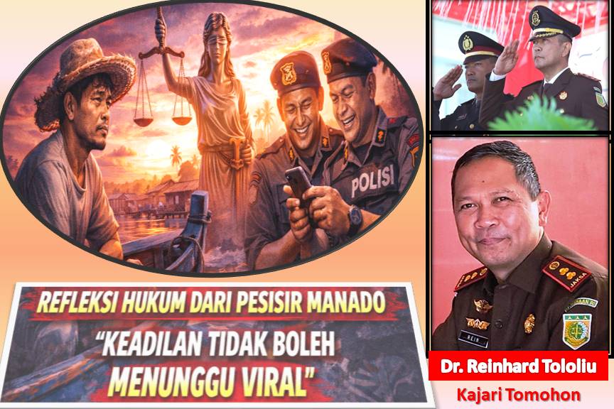 Refleksi Hukum dari Pesisir Manado - Keadilan Tidak Boleh Menunggu Viral”