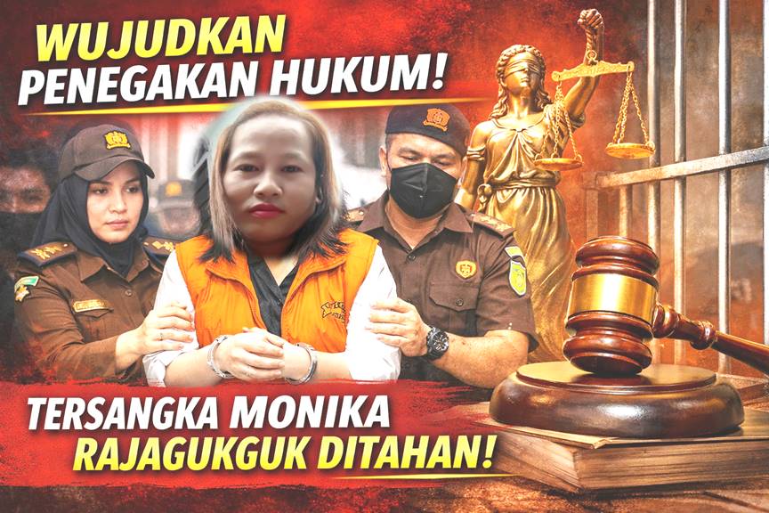 Wujudkan Penegakan Hukum, Kejari Deli Serdang Tahan Tersangka Monika Rajagukguk