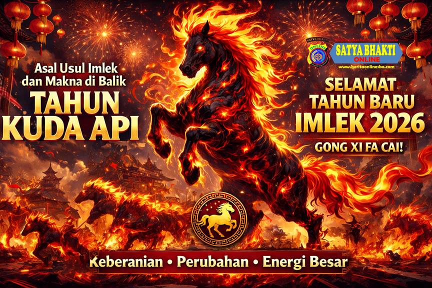 Asal Usul Imlek dan Makna di Balik Tahun Kuda Api