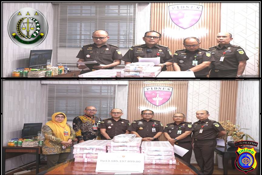 PT Hutama Karya (Persero) Kembalikan Uang Korpsi Senilai Rp 13,18 Miliar ke Kejati Sumut